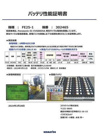 Komatsu FE25-1-302465