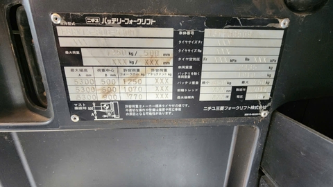 Nichiyu Mitsubishi FBRW15-80B-530M/131E09569