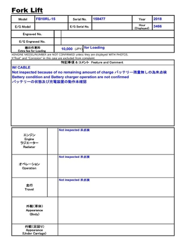 Komatsu FB10RL-15/158477