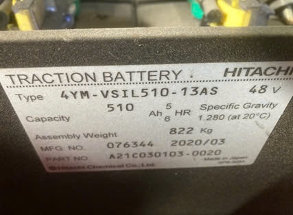 Nichiyu FB15PN-80B-300SF/22CO-01440