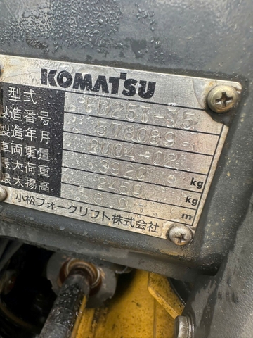 Komatsu FD25T-15/578089