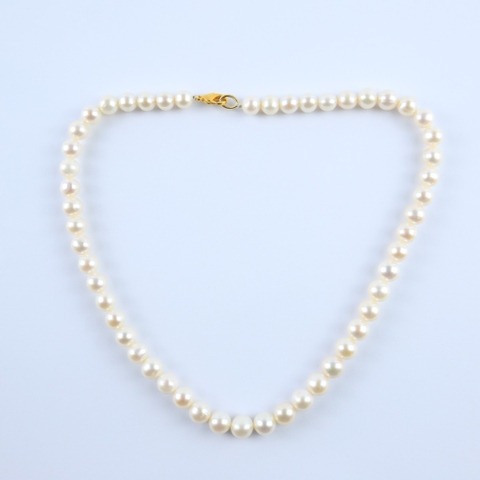 Chuỗi ngọc trơn nước ngọt 6mm