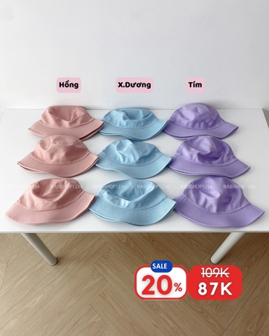 (S20%) Mũ Số 13-L Vành Kaki Trơn