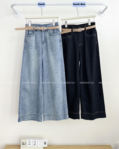 Quần Jean Số 222-B 3270 OR Viền Chỉ + Nịt