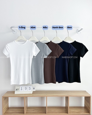 Áo Thun Số 195-A 3013 Babytee Trơn