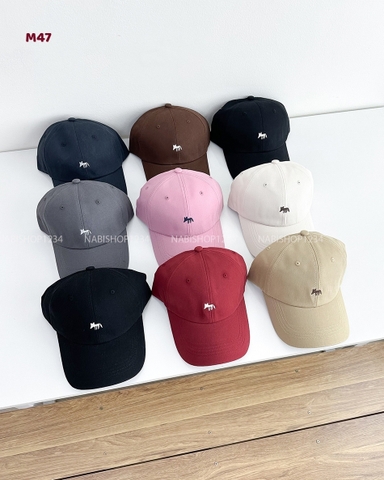 Mũ Số 47-L Lưỡi Trai Thêu Hình