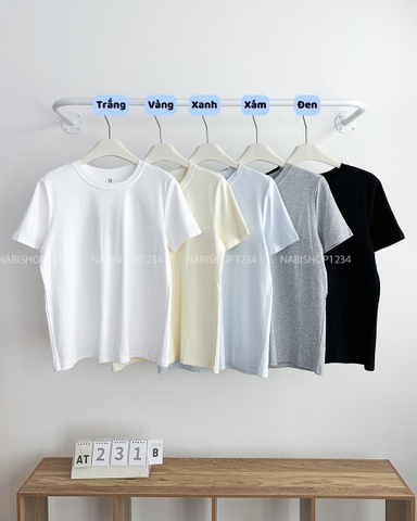 Áo Thun Số 231-B 3587 TN Trơn