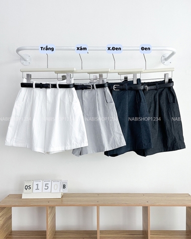 Quần Short Số 150-B 3567 Li Viền Chun Sau + Nịt