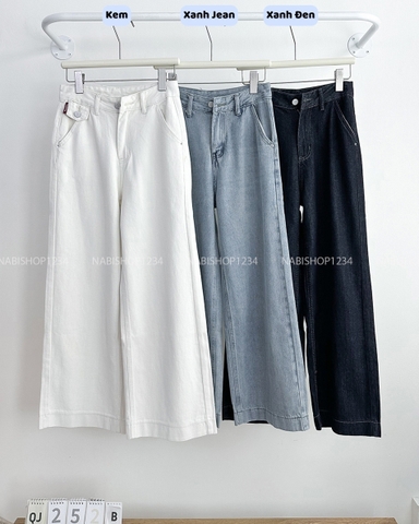 Quần Jean Số 252-B 3225 OR Túi Nắp