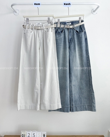 Quần Jean Số 255-B A937 OS 3 Đai + Nịt