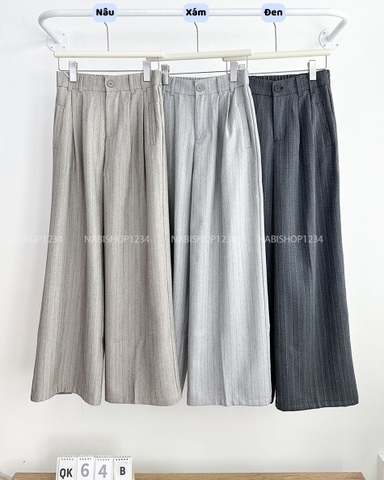 Quần Khác Số 64-B 7709 OR Kẻ 4 Đai