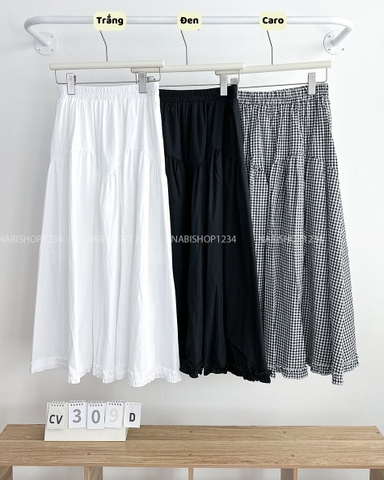 Chân Váy Số 309-D 0116 Dài LT Lai Bèo