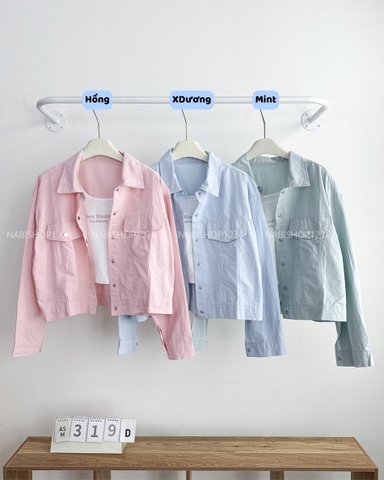 Áo Sơ Mi Số 319-D 20056 TD Nút Bấm + 3 Lỗ