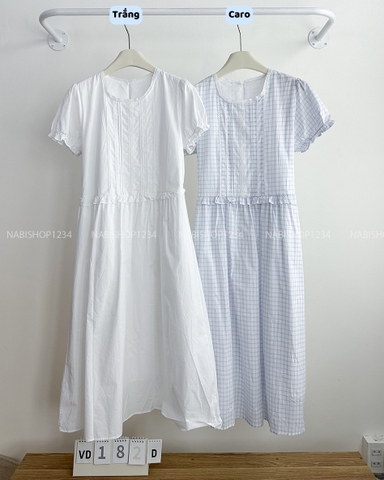 Váy Số 182-D 8929 BBD Cổ Viền Ren