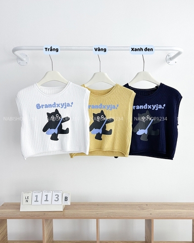 Áo Len Số 113-B SN Mèo Brand