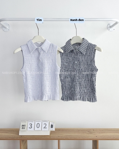 Áo Kiểu Số 302-B 5359 Polo SN Thân Nhún