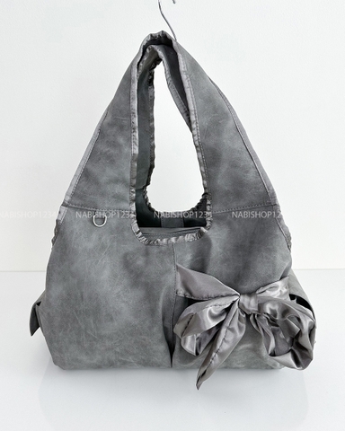 Túi Số 125-Y 016 Tote Da Buộc Nơ