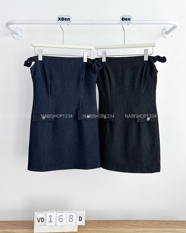 Váy Số 168-D 3842 Rớt Vai Túi Nắp