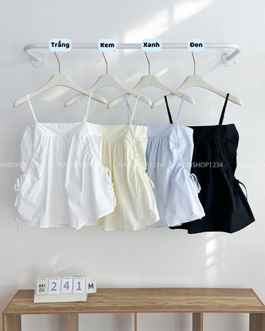 Áo Kiểu Số 241-M 6612 2 Dây Rút Hông