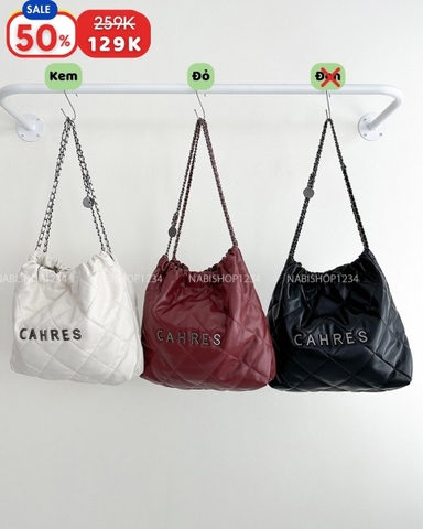 (S50%) Túi Số 58-T 10565 Da Kẹp Nách CAHRES Lớn