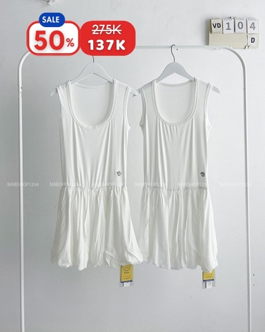 (S50%) Váy Số 104-D Thun Dáng Bí Logo