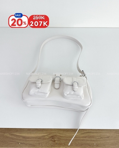 (S20%) Túi Số 123-H 1882 Da Kẹp Nách 2 Túi