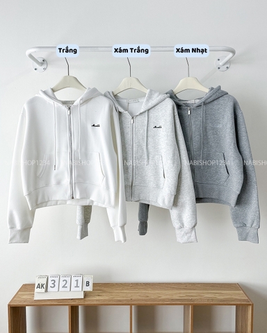 Áo Khoác Số 321-B 3851 Zip Lửng Moonlabo