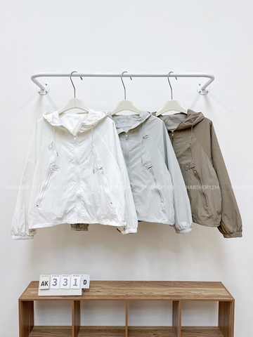 Áo Khoác Số 331-D 9863 Dù Túi Xéo