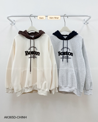 (G30K) Áo Khoác Số 365-D 921 Hoodie Boston