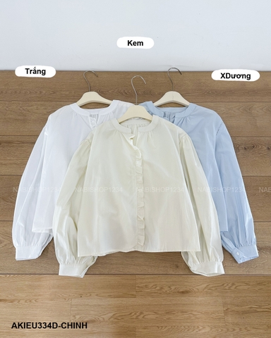 Áo Kiểu Số 334-D 2220 TD Thân Bèo Giữa