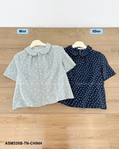Áo Sơ Mi Số 338-B TN Hoa Nhí