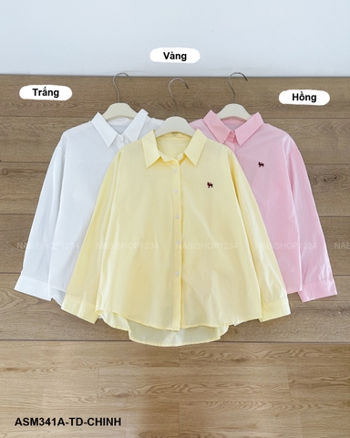 Áo Sơ Mi Số 341-A 5121 TD Thêu Hình