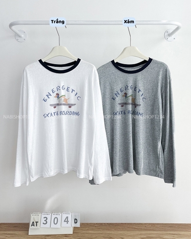 Áo Thun Số 304-D 665 TD Cún Energetic