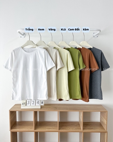 Áo Thun Số 324-B 609 TN Trơn