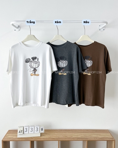 Áo Thun Số 333-B 38507 TN Mickey