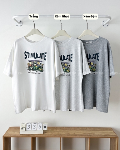 Áo Thun Số 335-B 612 TN STIMULATE