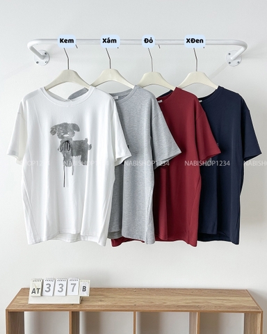 Áo Thun Số 337-B 1940 TN Cún Nơ