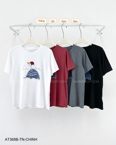 Áo Thun Số 368-B 9543 TN Thêu Vịt