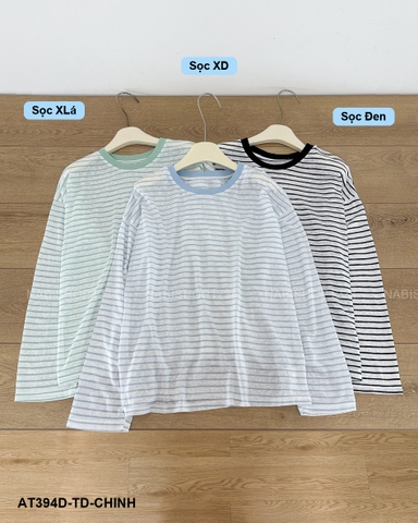 Áo Thun Số 394-D 6189 TD Kẻ Mỏng