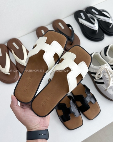 Dép Số 2-E H6602 Quai Ngang Chữ H