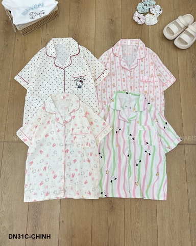 Đồ Ngủ Số 31-C Pijama Đùi Hình