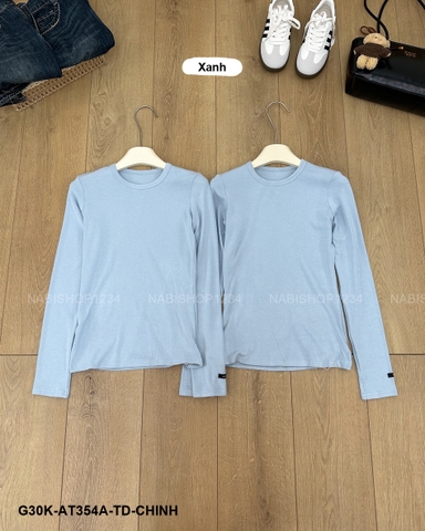 G30K Áo Thun Số 354-A 7511 TD Trơn Tay Tag