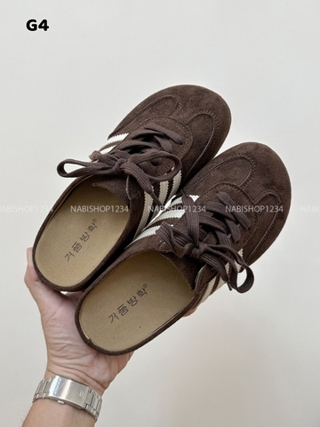 Giày Số 4-E 368 Sục 3 Sọc