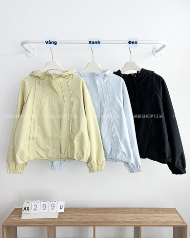 Áo Khoác Số 299-U 5506 Khoá Túi Chéo