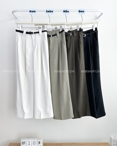 Quần Tây Số 10-B 801 NL OS Đai To Chít Ly+Nịt