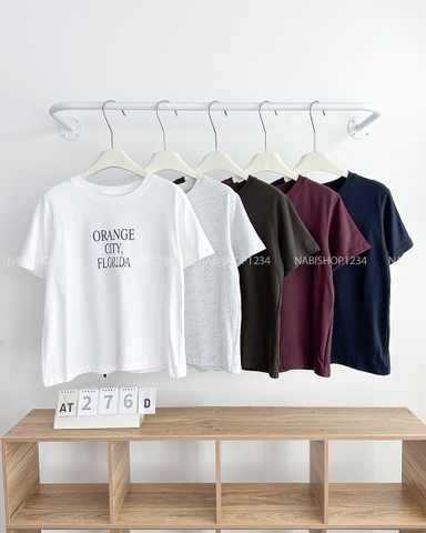 Áo Thun Số 276-D 851 TN In ORGANGE