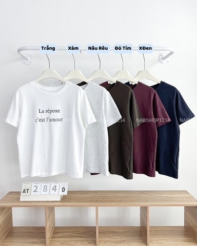 Áo Thun Số 284-D 836 TN In La Repose