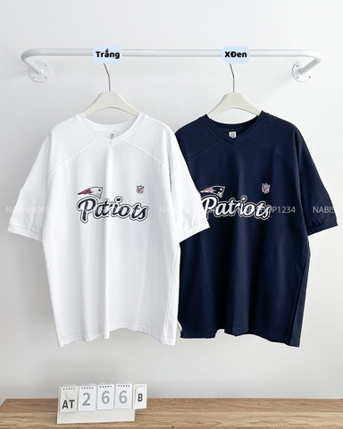 Áo Thun Số 266-B 3880 Oversize Cổ V Est 60