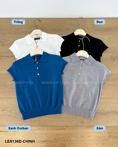 Áo Len Số 136-D 8602 TN Polo Trơn