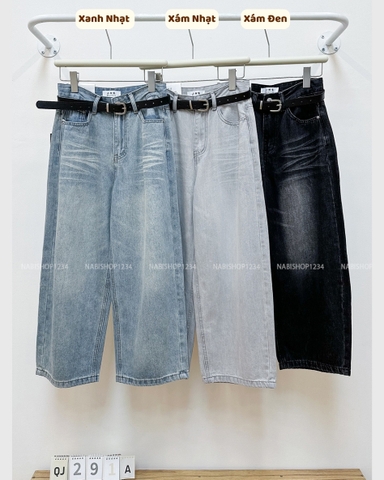 Quần Jean Số 291-A 1363 NL BG Wash+Nịt
